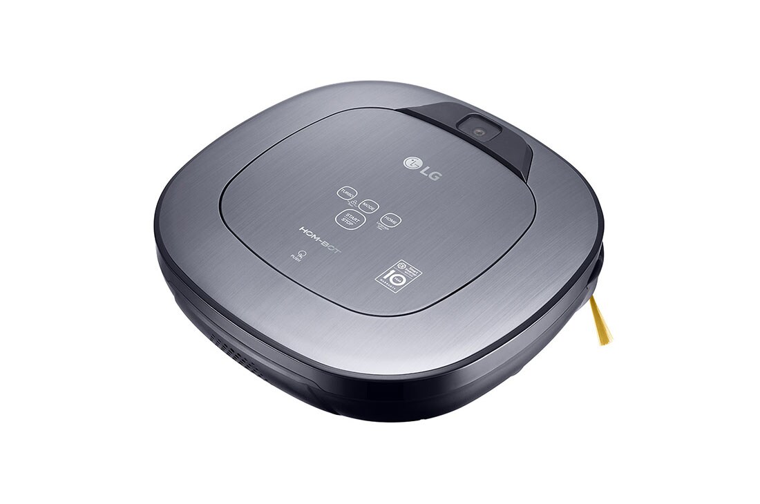 LG Ny robot støvsuger i sølv metallic farge med Smart Inverter Motor ™bedre  rengjøring i hjørner og mopp rengjøring, VR65710LVMP, thumbnail 8