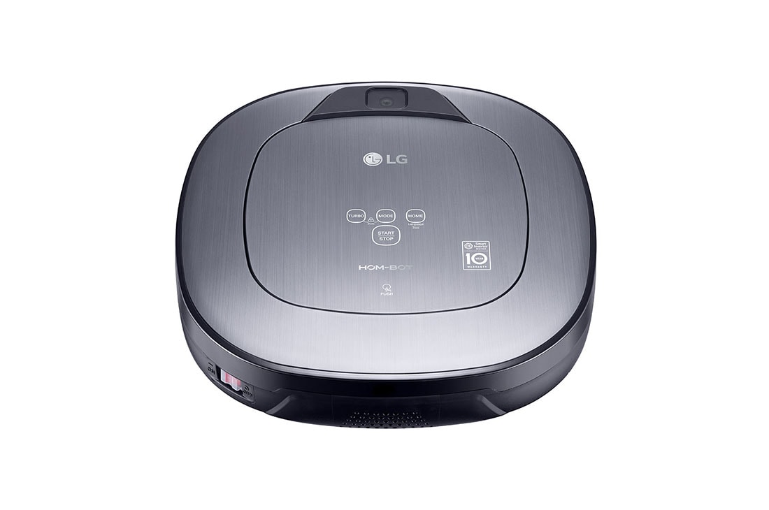 LG Ny robot støvsuger i sølv metallic farge med Smart Inverter Motor ™bedre  rengjøring i hjørner og mopp rengjøring, VR65710LVMP, thumbnail 9