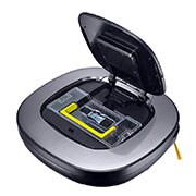 LG Ny robot støvsuger i sølv metallic farge med Smart Inverter Motor ™bedre  rengjøring i hjørner og mopp rengjøring, VR65710LVMP, thumbnail 2