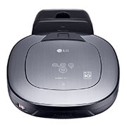 LG Ny robot støvsuger i sølv metallic farge med Smart Inverter Motor ™bedre  rengjøring i hjørner og mopp rengjøring, VR65710LVMP, thumbnail 4