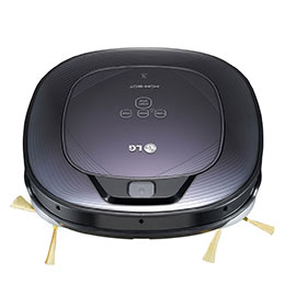 Ny robot støvsuger i Ocean Black farge med Smart Inverter Motor™, og bedre  rengjøring i hjørner2