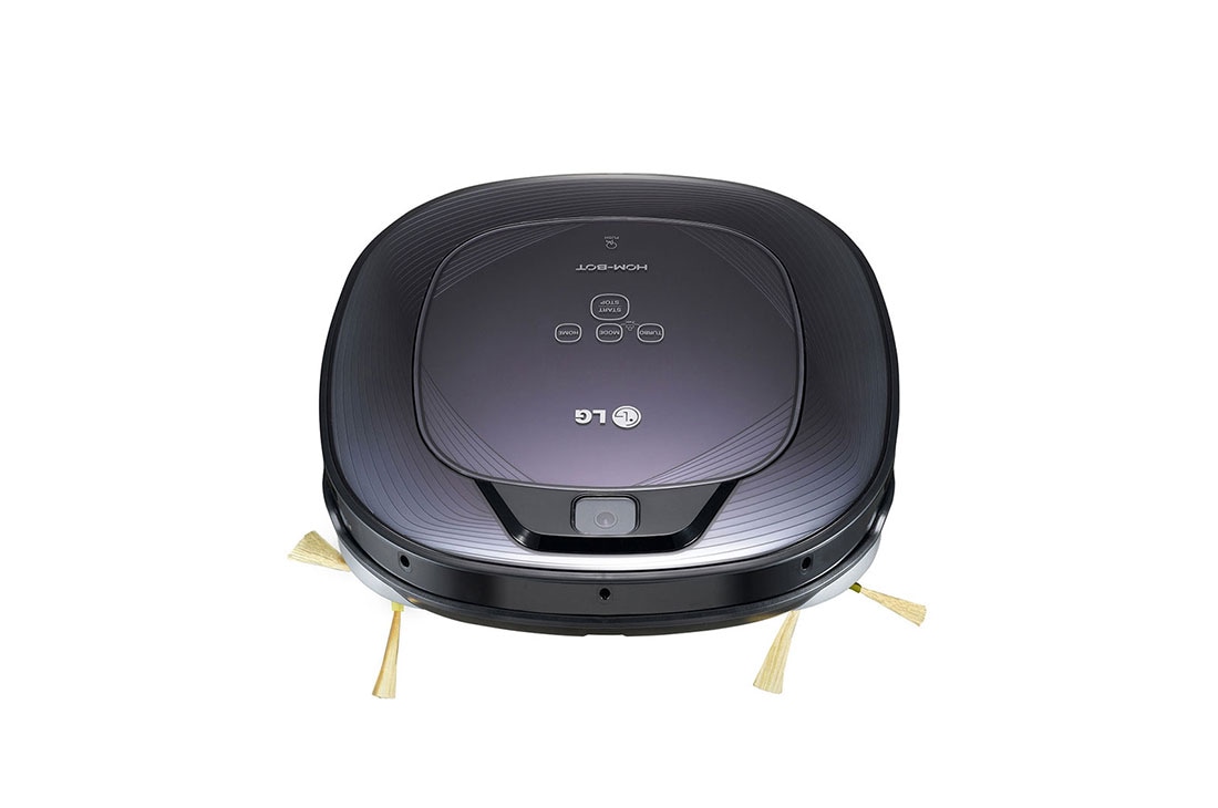 LG Ny robot støvsuger i Ocean Black farge med Smart Inverter Motor™, og bedre  rengjøring i hjørner, VR6270LVOB
