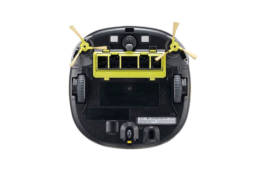 LG Ny robot støvsuger i Ocean Black farge med Smart Inverter Motor™, og bedre  rengjøring i hjørner, VR6270LVOB, thumbnail 9