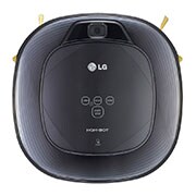 LG Ny robot støvsuger i Ocean Black farge med Smart Inverter Motor™, og bedre  rengjøring i hjørner, VR6270LVOB, thumbnail 3