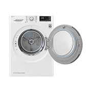 LG 9-kg DUAL Inverter Heat Pump™ Tørketrommel med Eco Hybrid™og Varmepumpeteknologi , RC90U2AV2W, thumbnail 2