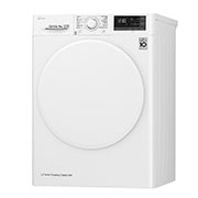 LG 8-kg DUAL Inverter Heat Pump™ Tørketrommel med Eco Hybrid™og Varmepumpeteknologi , FDRC308N0W9, thumbnail 11