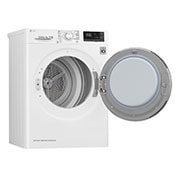 LG 8-kg DUAL Inverter Heat Pump™ Tørketrommel med Eco Hybrid™og Varmepumpeteknologi , FDRC308N0W9, thumbnail 12