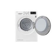 LG 8-kg DUAL Inverter Heat Pump™ Tørketrommel med Eco Hybrid™og Varmepumpeteknologi , FDRC308N0W9, thumbnail 3