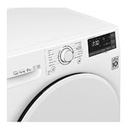 LG 8-kg DUAL Inverter Heat Pump™ Tørketrommel med Eco Hybrid™og Varmepumpeteknologi , FDRC308N0W9, thumbnail 7