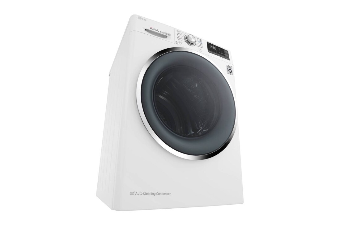 LG 9-kg DUAL Inverter Heat Pump™ Tørketrommel med Eco Hybrid™og Varmepumpeteknologi , RC9DN9029, thumbnail 4