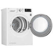 LG 8-kg DUAL Inverter Heat Pump™ Tørketrommel med Eco Hybrid™og Varmepumpeteknologi , S0RC308N1W9, thumbnail 2