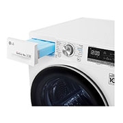 LG 8-kg DUAL Inverter Heat Pump™ Tørketrommel med Eco Hybrid™og Varmepumpeteknologi , S0RV708N1W9, thumbnail 6