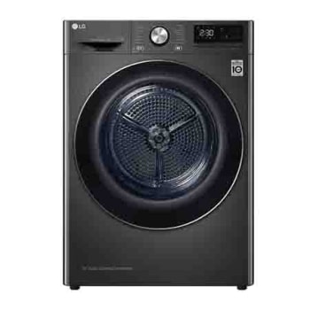 Sort 9-kg DUAL Inverter Heat Pump™ Tørketrommel med Eco Hybrid™og Varmepumpeteknologi 1