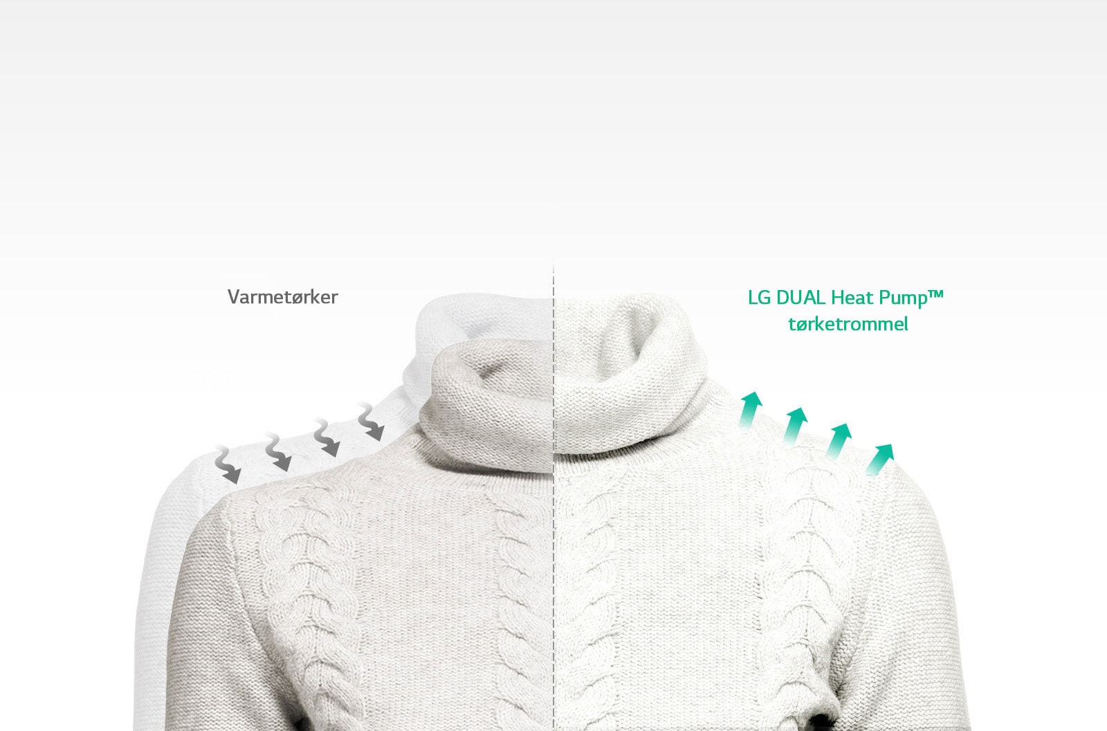 Glatter rynker og reduserer krymping