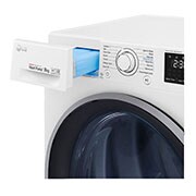 LG 8-kg DUAL Inverter Heat Pump™ Tørketrommel med Eco Hybrid™og Varmepumpeteknologi , 8-kg DUAL Inverter Heat Pump™ Tørketrommel med Eco Hybrid™og Varmepumpeteknologi , FDRC308N1W9, thumbnail 6