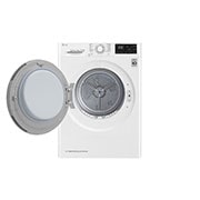 LG 8-kg DUAL Inverter Heat Pump™ Tørketrommel med Eco Hybrid™og Varmepumpeteknologi , FDRC308N2W9, FDRC308N2W9, thumbnail 2