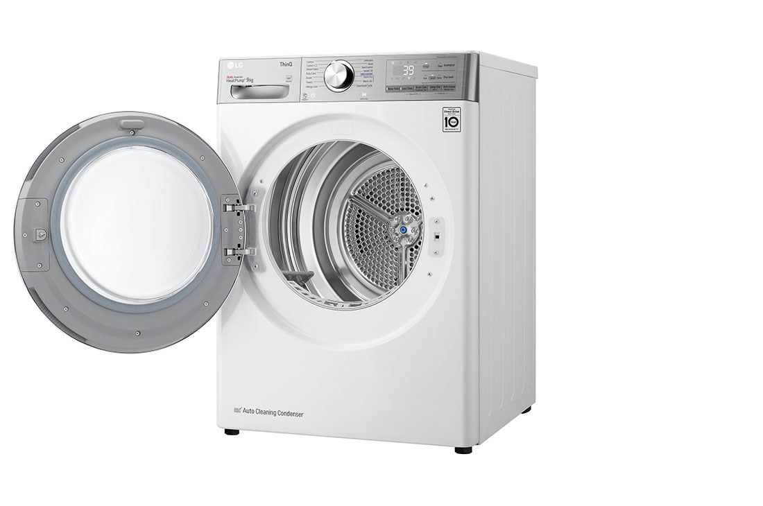 LG 9-kg DUAL Inverter Heat Pump™ Tørketrommel med Eco Hybrid™og Varmepumpeteknologi , P0AVVR2W9, P0AVVR2W9, thumbnail 13