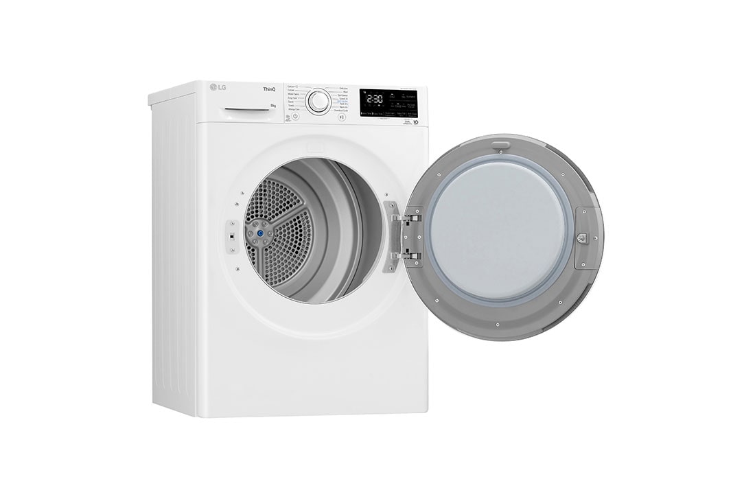 LG 8-kg DUAL Inverter Heat Pump™ Tørketrommel med Eco Hybrid™og Varmepumpeteknologi, RV3DN8049, RV3DN8049, thumbnail 10