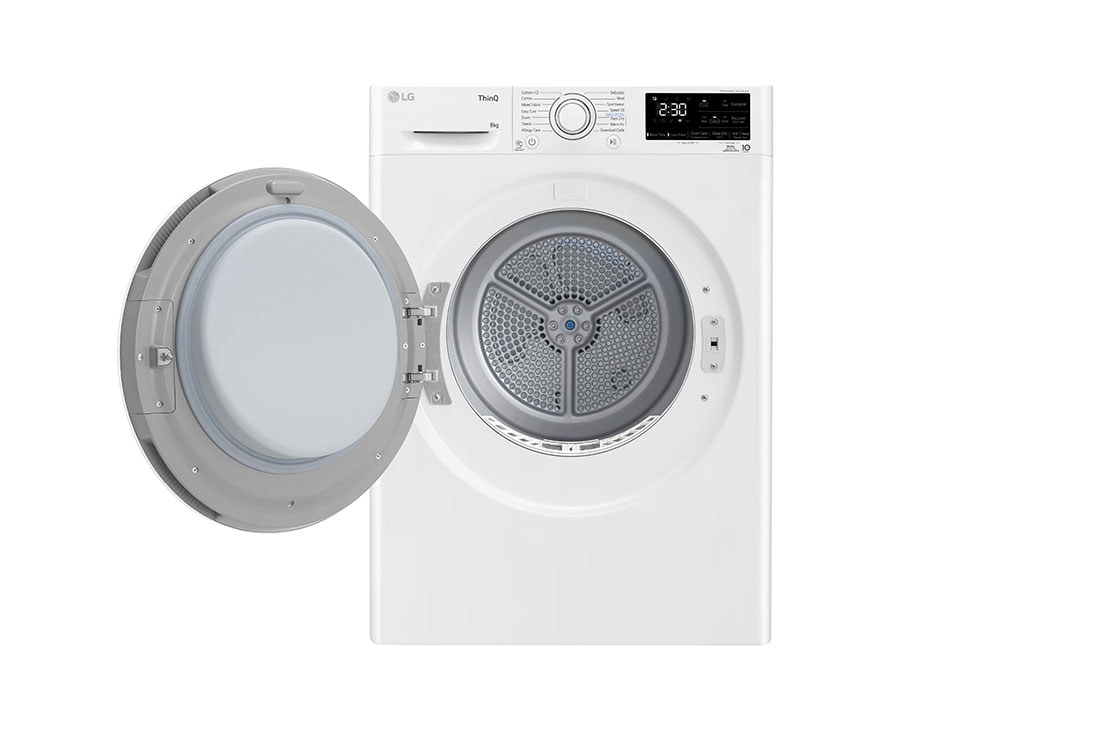 LG 8-kg DUAL Inverter Heat Pump™ Tørketrommel med Eco Hybrid™og Varmepumpeteknologi, RV3DN8049, RV3DN8049, thumbnail 3