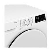 LG 9-kg DUAL Inverter Heat Pump™ Tørketrommel med Eco Hybrid™og Varmepumpeteknologi , panelvisning, RV3DN9037, thumbnail 6