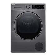 LG  8kg, A++ Tørketrommel med varmepumpeteknologi, front view, RH80T2SP7RM, thumbnail 1