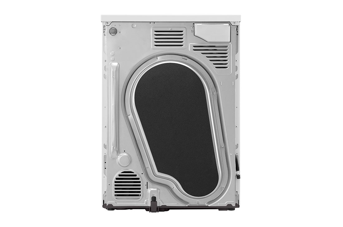 LG 9-kg DUAL Inverter Heat Pump™ Tørketrommel med Eco Hybrid™og Varmepumpeteknologi, Bakside sett, RV9DN9037, thumbnail 13