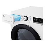 LG 9-kg DUAL Inverter Heat Pump™ Tørketrommel med Eco Hybrid™og Varmepumpeteknologi, Detaljvisning, RV9DN9037, thumbnail 7