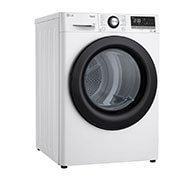 LG 9-kg DUAL Inverter Heat Pump™ Tørketrommel med Eco Hybrid™og Varmepumpeteknologi, Venstre sidevisning, RV9DN9037, thumbnail 9
