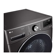 LG RH18U8JVCW-18kg DUAL Inverter Heat Pump™ | LG Norge, zoom side view, RH18U8JVCW, thumbnail 3