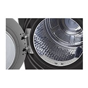 LG RH18U8JVCW-18kg DUAL Inverter Heat Pump™ | LG Norge, zoom open door view, RH18U8JVCW, thumbnail 4