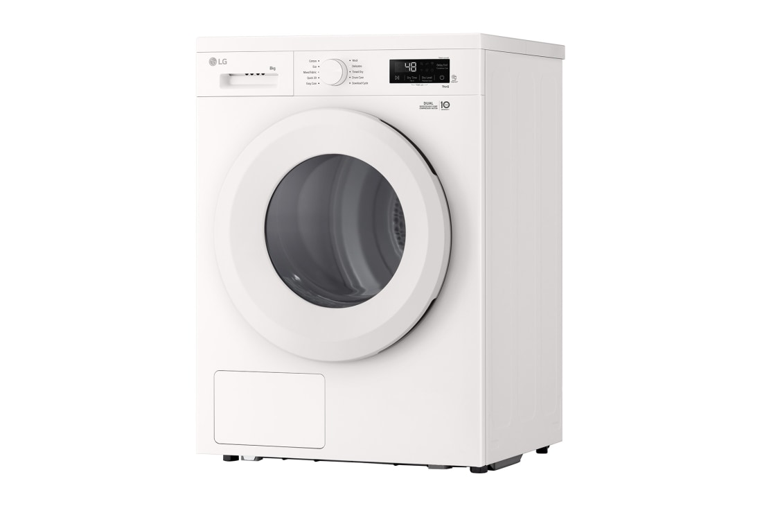 LG 8 kg Tørketrommel (Hvit) - Energiklasse D/A++ med Heat Pump , RHA1008NWH, thumbnail 9