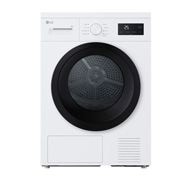 LG  8 kg Tørketrommel (Hvit) - Energiklasse D/A++ med Heat Pump ,  8 kg Tørketrommel (Hvit) - Energiklasse D/A++ med Heat Pump , RHA1008NWK, thumbnail 2
