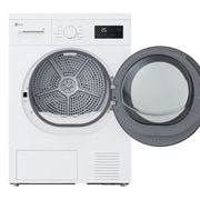 LG  8 kg Tørketrommel (Hvit) - Energiklasse D/A++ med Heat Pump ,  8 kg Tørketrommel (Hvit) - Energiklasse D/A++ med Heat Pump , RHA1008NWK, thumbnail 3
