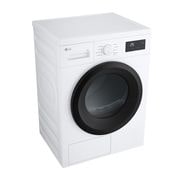 LG  8 kg Tørketrommel (Hvit) - Energiklasse D/A++ med Heat Pump ,  8 kg Tørketrommel (Hvit) - Energiklasse D/A++ med Heat Pump , RHA1008NWK, thumbnail 5