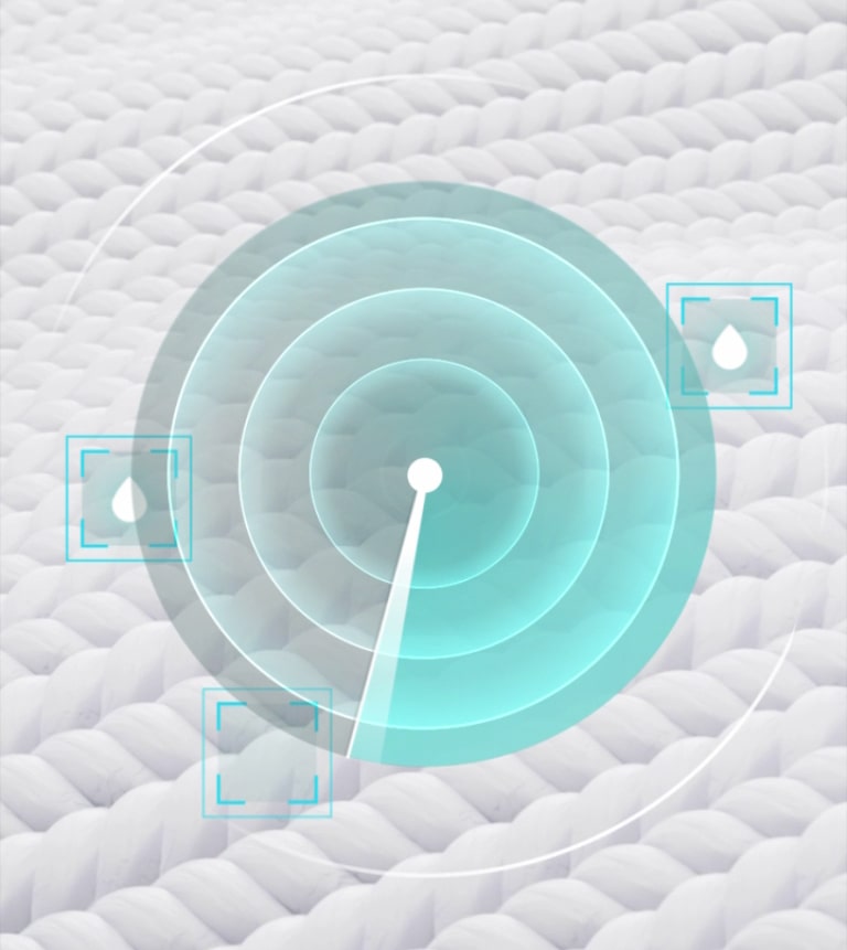 Video som illustrerer fuktighetsføling av stoff