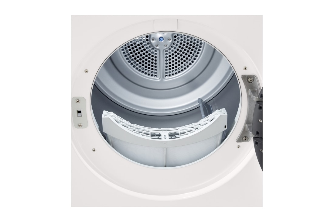LG 9 kg Tørketrommel (Essence White) - Energiklasse C/A+++, Heat Pump og Smart Diagnosis™ med Wi-Fi, RHX1009NWB, thumbnail 3
