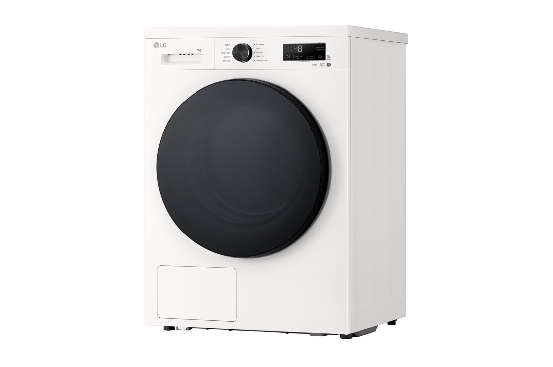 LG 9 kg Tørketrommel (Essence White) - Energiklasse C/A+++, Heat Pump og Smart Diagnosis™ med Wi-Fi, RHX1009NWB, thumbnail 9