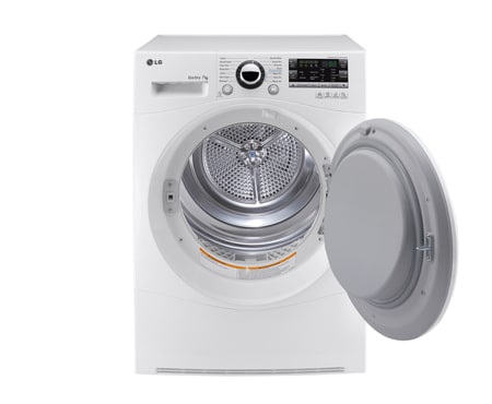 LG 7-KG TØRKETROMMEL MED VARMEPUMPETEKNOLOGI, RC7055AH1Z, thumbnail 2