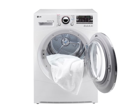 LG 7KG GENTLE & COSY (SKÅNSOM & KOSELIG) TØRKETROMMEL, RC7066A2Z, thumbnail 3