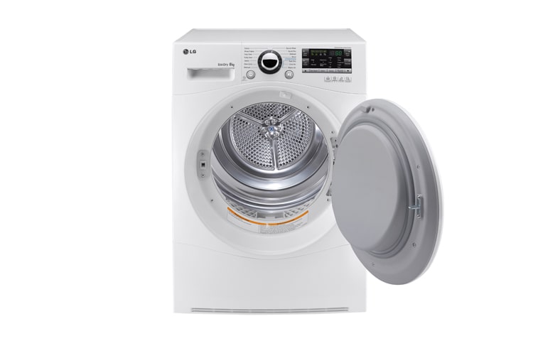 LG 8-KG TØRKETROMMEL MED VARMEPUMPETEKNOLOGI, RC8055AH1Z, thumbnail 2