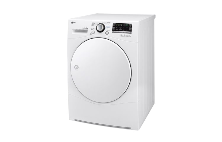 LG 8-KG TØRKETROMMEL MED VARMEPUMPETEKNOLOGI, RC8055AH1Z, thumbnail 4