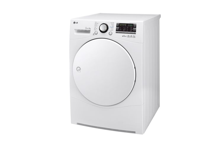 LG 9(8,7)KG ECO HYBRID TØRKETROMMEL MED VARMEPUMPETEKNOLOGI, RC8055AP1Z, thumbnail 4