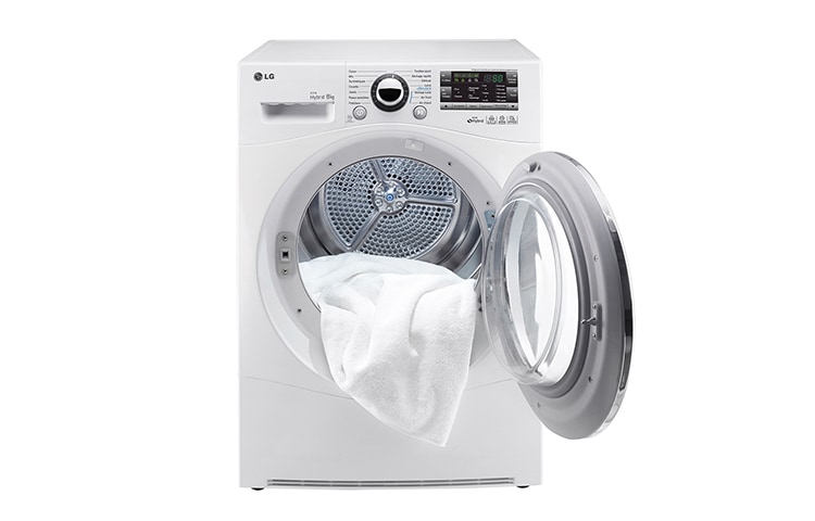 LG 8-KG ECO HYBRID TØRKETROMMEL MED VARMEPUMPETEKNOLOGI, RC8055AP2Z, thumbnail 3