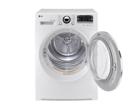 LG 8-KG ECO HYBRID TØRKETROMMEL MED VARMEPUMPETEKNOLOGI, RC8055AP2Z, thumbnail 2