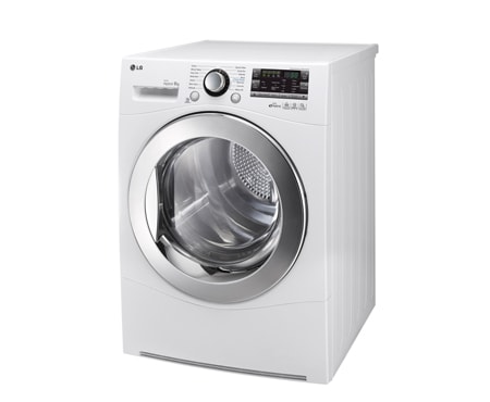 LG 8-KG ECO HYBRID TØRKETROMMEL MED VARMEPUMPETEKNOLOGI, RC8055AP2Z, thumbnail 4