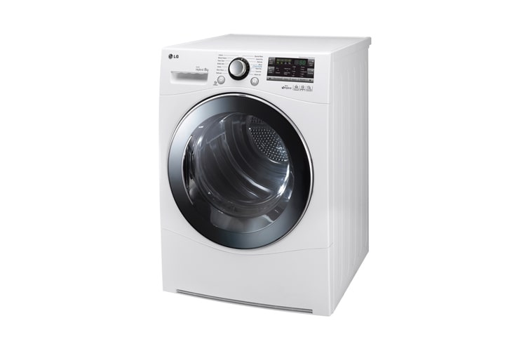 LG 8-KG ECO HYBRID TØRKETROMMEL MED VARMEPUMPETEKNOLOGI, RC8055AP3Z, thumbnail 4