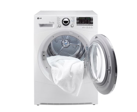 LG 8-KG ECO HYBRID TØRKETROMMEL MED VARMEPUMPETEKNOLOGI, RC8055AP3Z, thumbnail 3