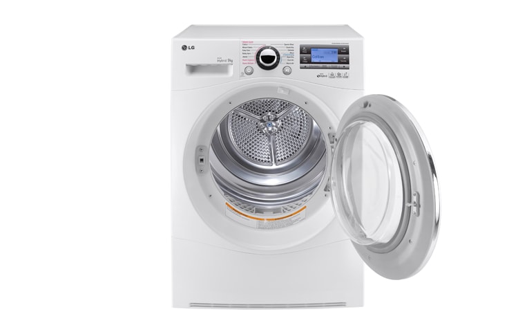 LG 9KG ECO HYBRID TØRKETROMMEL MED TRUESTEAM™ TEKNOLOGI, RC9042AQ3Z, thumbnail 2