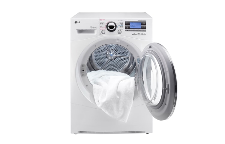 LG 9KG ECO HYBRID TØRKETROMMEL MED TRUESTEAM™ TEKNOLOGI, RC9042AQ3Z, thumbnail 3