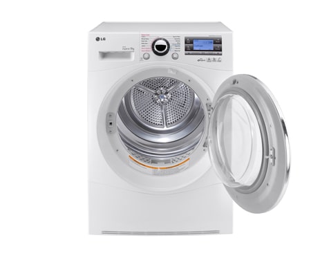LG 9KG ECO HYBRID TØRKETROMMEL MED TRUESTEAM™ TEKNOLOGI, RC9042AQ3Z, thumbnail 2